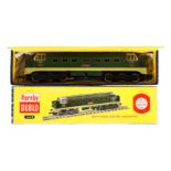 Hornby Dublo Diesellok ”St. Paddy D 9001” 3234, Spur H0, grün, LS und Alterungsspuren, OK, Z 3