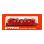 Primex E-Lok ”141 430-9” 3186, Spur H0, rot, Alterungsspuren, OK, Z 2