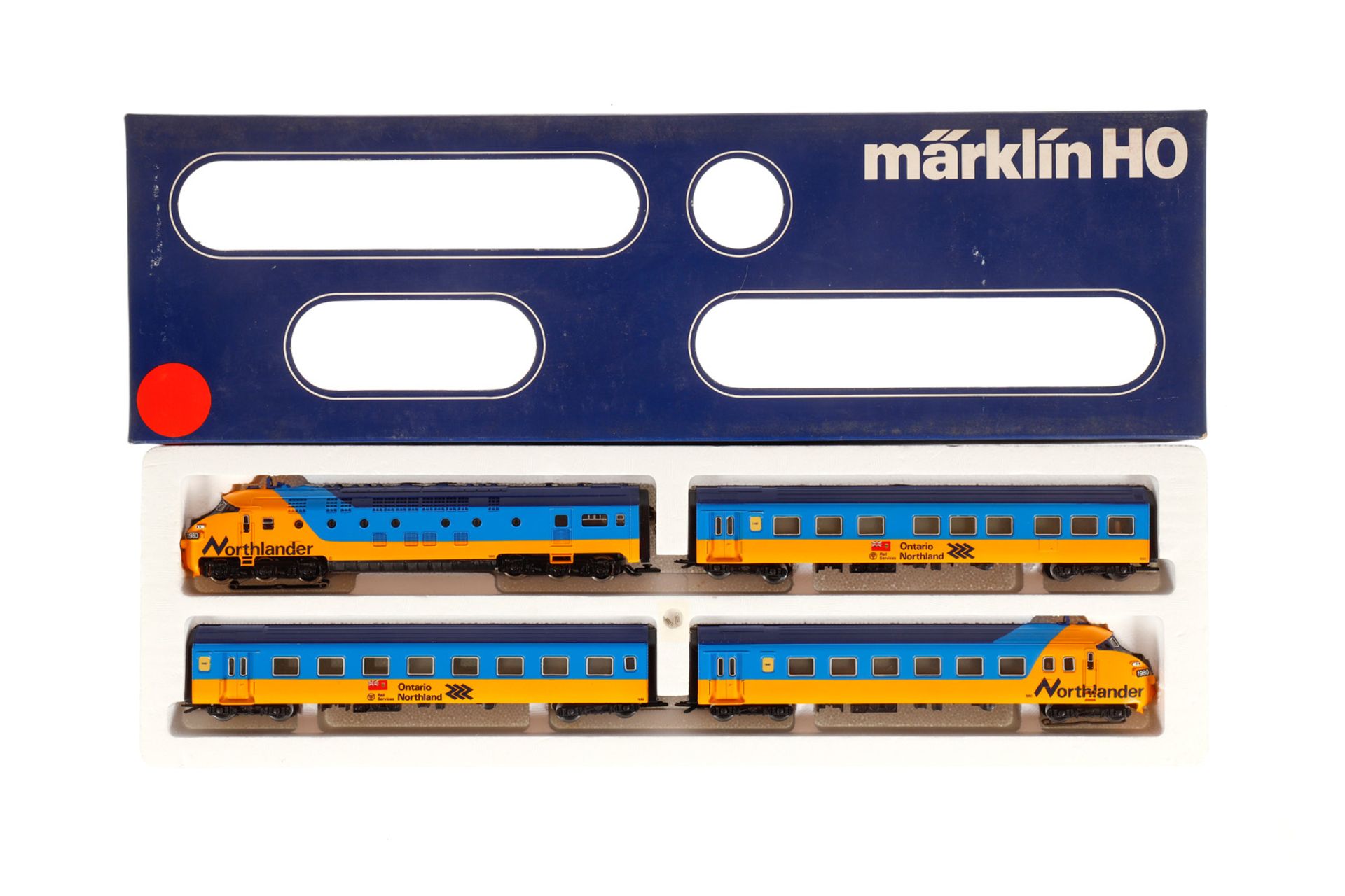 Märklin Triebzug ”Northlander 1980” 3150, Spur H0, komplett, Alterungsspuren, OK, Z 2