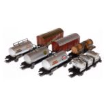 7 versch. Märklin Güterwagen, Spur H0, LS und Alterungsspuren, Z 3