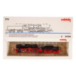 Märklin 1-E Schlepptenderlok ”T 3-5293” 34159, Spur H0, schwarz, Alterungsspuren, OK, Z 2