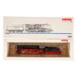 Märklin 1-E Schlepptenderlok ”50.685” 3319, Spur H0, schwarz, Alterungsspuren, OK, Z 2