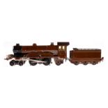 Märklin 2-B-1 Dampflok CE 65/13021, Spur 1, elektr., braun/schwarz, mit Tender und 2 el. bel.