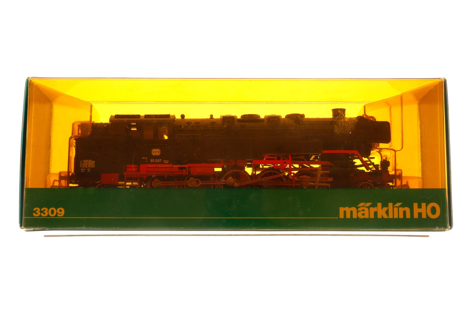 Märklin 1-E-1 Tenderlok ”85 007” 3309, Spur H0, schwarz, Alterungsspuren, OK, Z 2