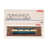 Märklin Diesellok ”221 118-3” 3581, Spur H0, creme/türkis, Alterungsspuren, OK, Z 2