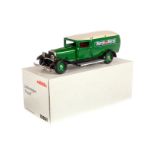 Märklin Persil-Auto 19891, dunkelgrün/beige, mit Schlüssel, Alterungsspuren, L 40, OK, Z 2