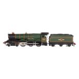 Hornby Dublo 2-C Schlepptenderlok ”Bristol Castle” 7013, Spur H0, grün/schwarz, LS und