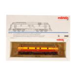 Märklin Diesellok ”1804” 3468, Spur H0, rotbraun/gelb, Alterungsspuren, OK, Z 2