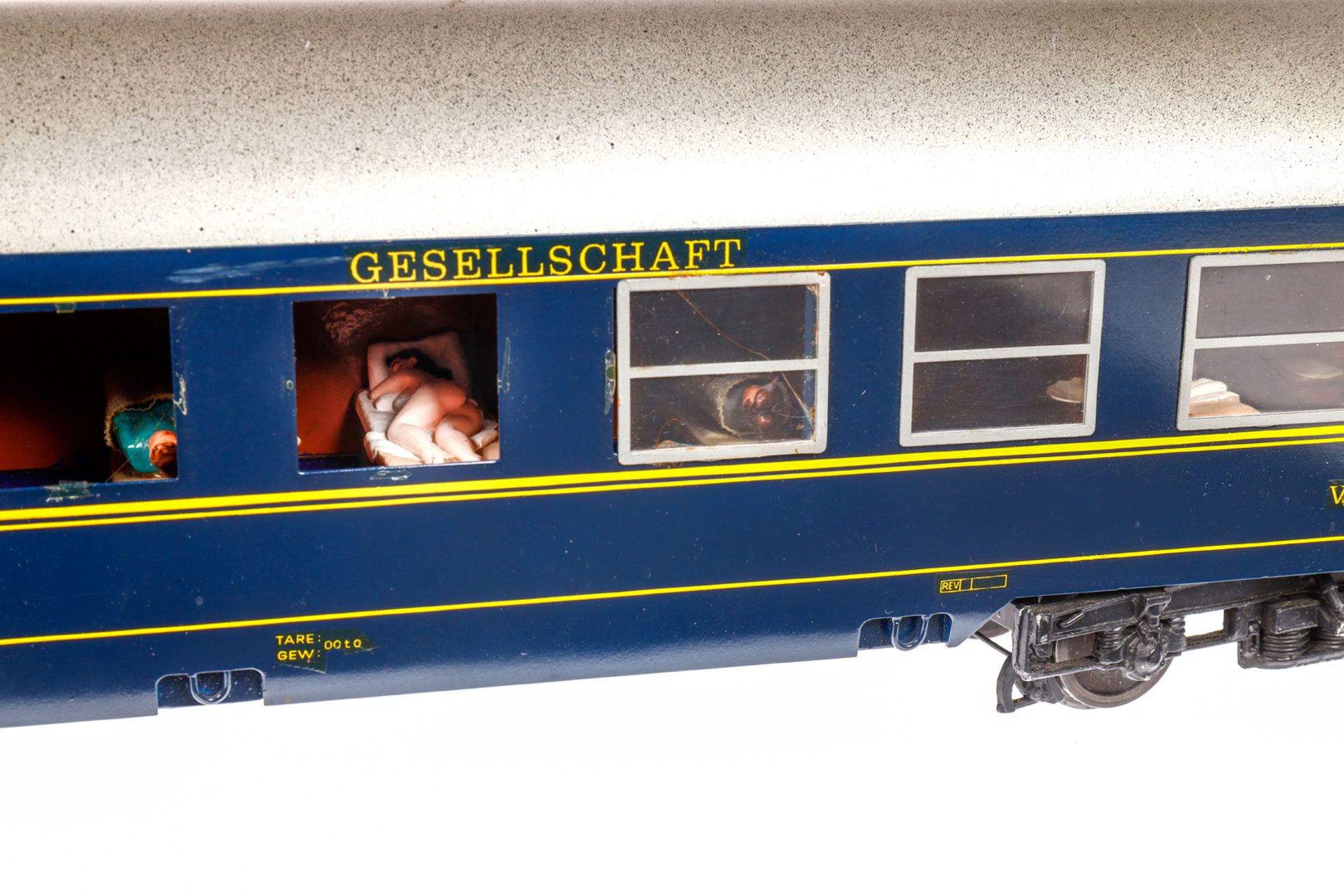 Inter-Models Schlafwagen 4776, Spur 0, blau, mit Inneneinrichtung, Beleuchtung und tw erotischen - Image 6 of 7