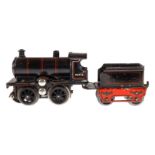 Märklin Liliput B-Dampflok ”Raylo” 13830, Spur 00, Spurweite 26, elektr., schwarz, mit Tender, Lok