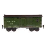 Märklin amerik. ged. Güterwagen 2926 NYC, Spur 1, CL, mit 2 ST, Dach rest., LS und gealterter