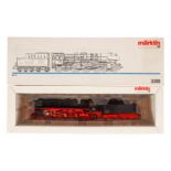 Märklin 2-C-1 Schlepptenderlok ”011 056-9” 3390, Spur H0, schwarz, Alterungsspuren, OK, Z 2