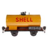 Toth Shell Kesselwagen, Spur 0, HL, LS und Alterungsspuren, L 16,5, sonst noch Z 2