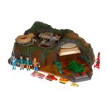 Matchbox Thunderbird Insel mit Figuren und Raketen, Alterungsspuren, Z 3