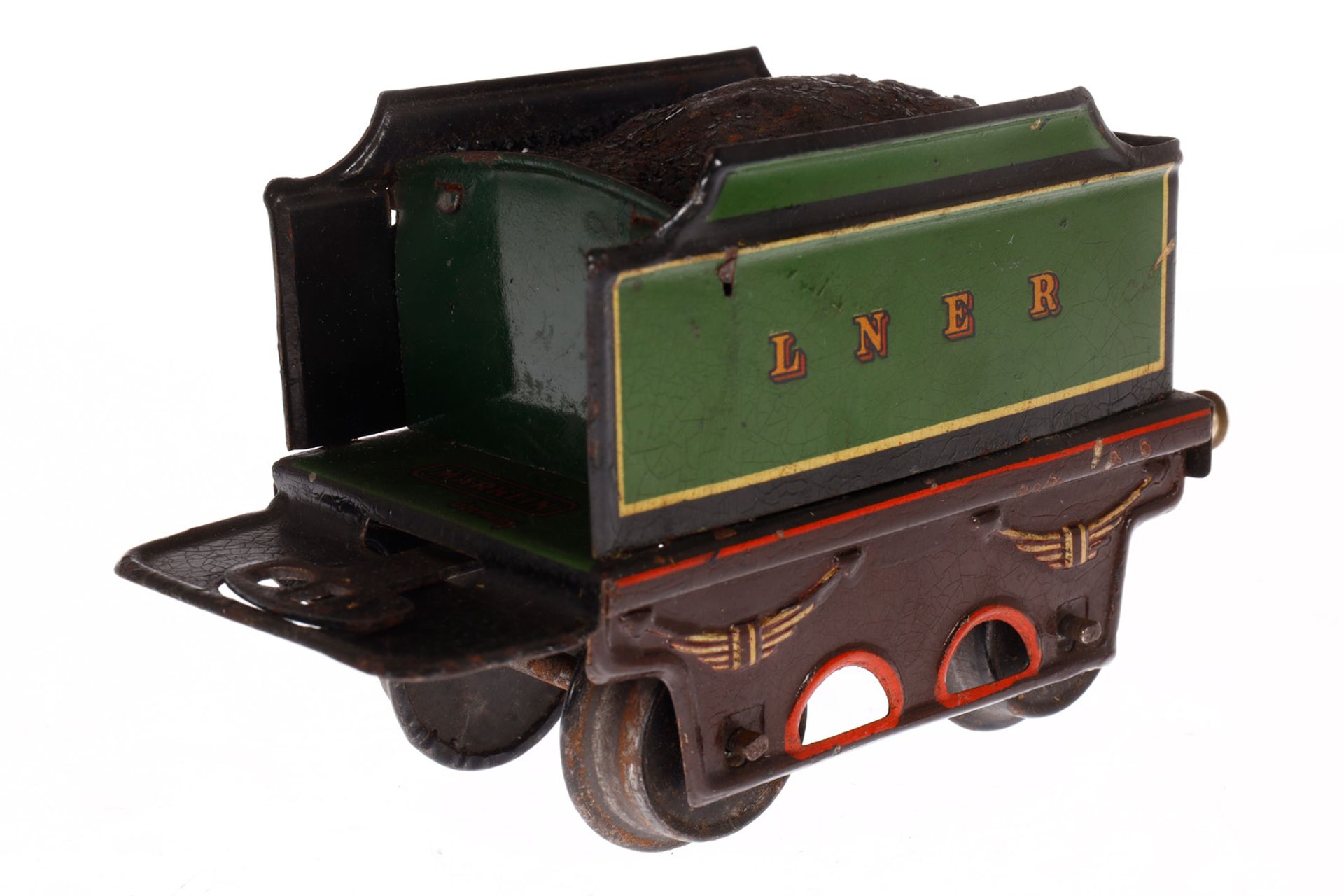 Märklin engl. B-Dampflok R 13030 LNER, Spur 0, elektr., grün/schwarz, mit Tender und 1 el. bel. - Image 5 of 6