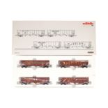 Märklin Hopper-Car-Set 45800, Spur H0, 4-teilig, Alterungsspuren, OK, Z 1-2