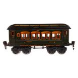 Märklin Personenwagen 1894, Spur 0, HL, mit Inneneinrichtung und 4 AT, falsches Dach,