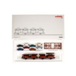 Märklin Autotransportwagen ”1960” 46122, Spur H0, komplett, Alterungsspuren, OK, Z 1-2