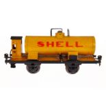 Märklin Shell Kesselwagen 1994, Spur 1, HL, mit BRH, Verschluss vom Hahn fehlt, Schwarzbereiche