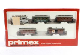 Primex Jubiläumszug 2750, Spur H0, 5-teilig, Alterungsspuren, im tw besch. OK, Z 2-3