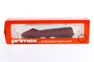 Primex Diesellok ”V 200 060” 3009, Spur H0, rot/grau, Alterungsspuren, im besch. OK, Z 3