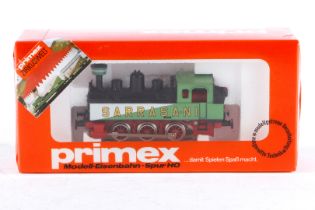 Primex C-Tenderlok ”Sarrasani” 3182, Spur H0, schwarz/grün/weiß, Alterungsspuren, im tw besch. OK, Z