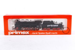 Primex 2-C Schlepptenderlok ”38 1807” 3010, Spur H0, schwarz, Tender mit Aufschrift ”primex”,