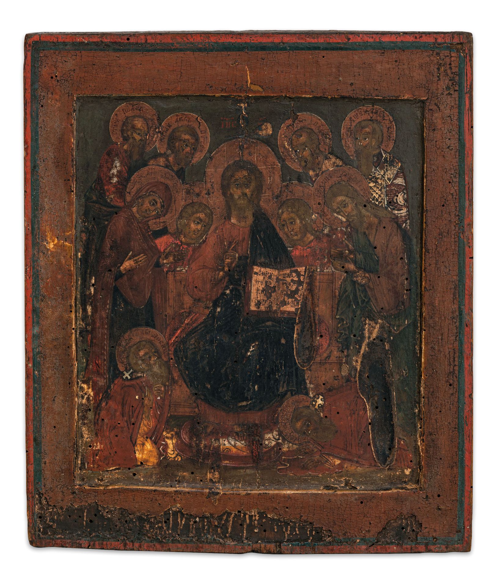 ICONA RAFFIGURANTE LA DEESIS, RUSSIA, XVIII SECOLO