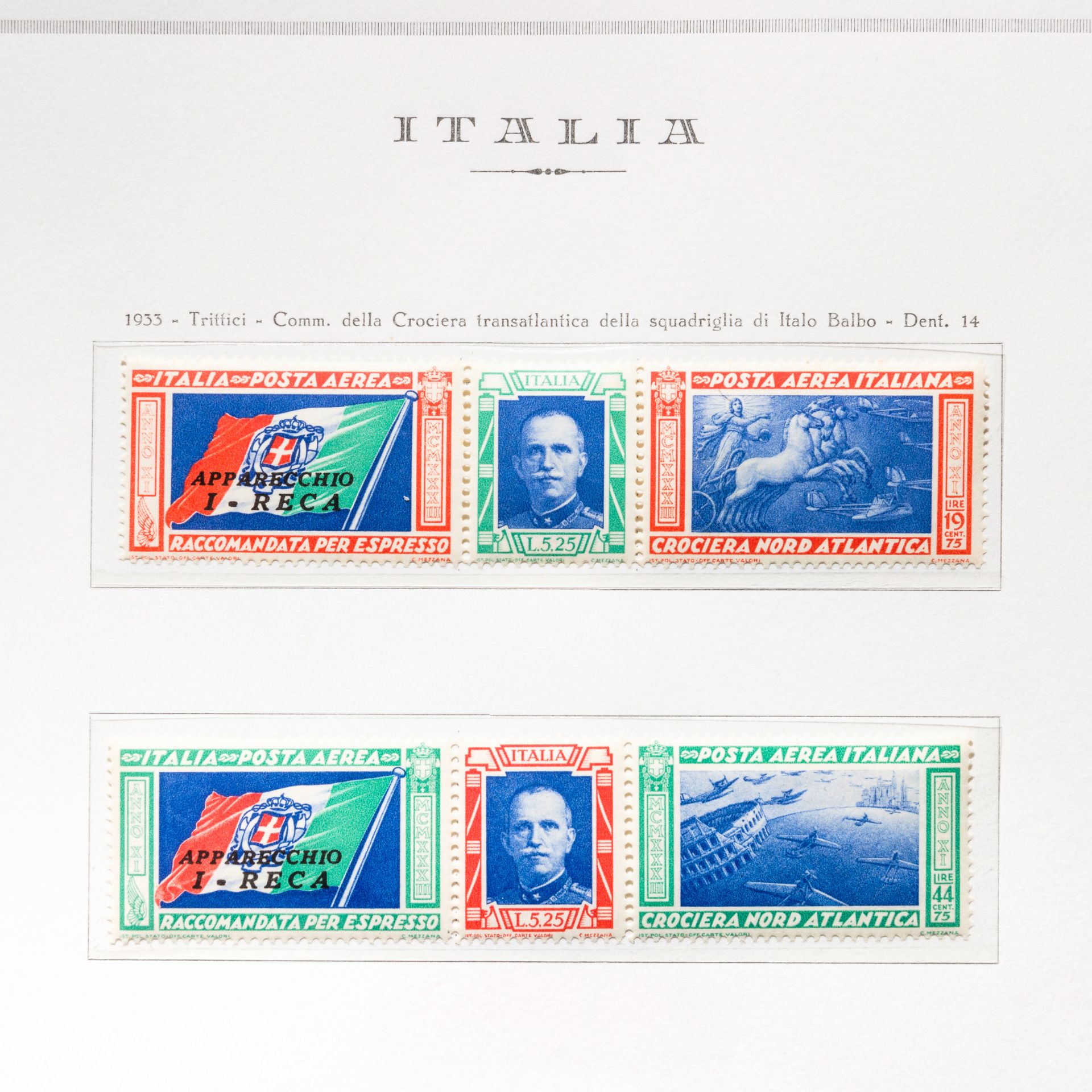 1862/1944, REGNO D'ITALIA E REPUBBLICA SOCIALE ITALIANA - Bild 5 aus 6