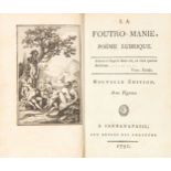[EROTICA - SENAC DE MEILHAN, Gabriel (1736-1803)]. La Foutro-Manie, Poeme lubrique. Nouvelle