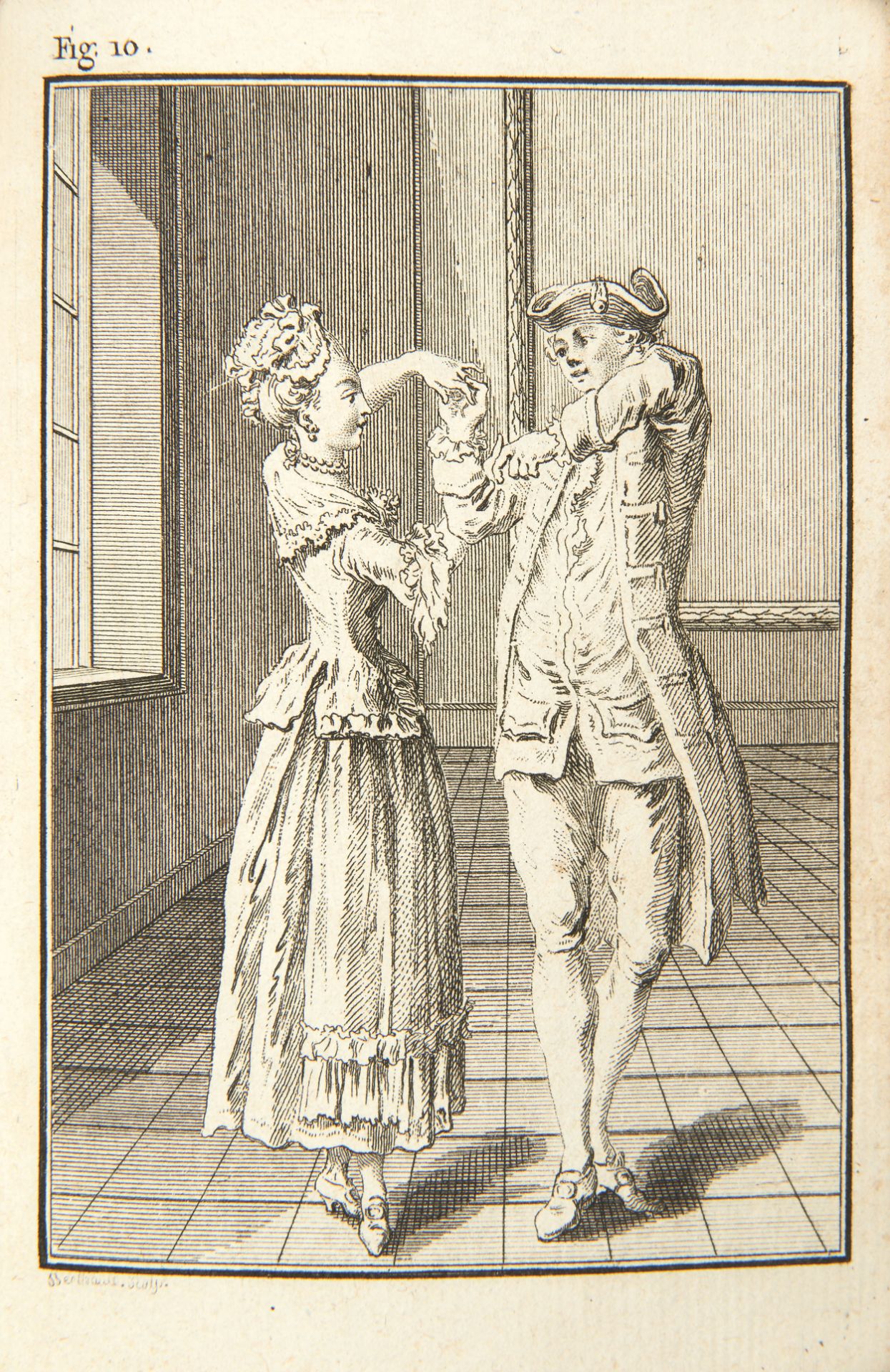 [DANCE] GUILLAUME, Simone, maitre de danse (18th century). Almanach dansant, ou, positions et