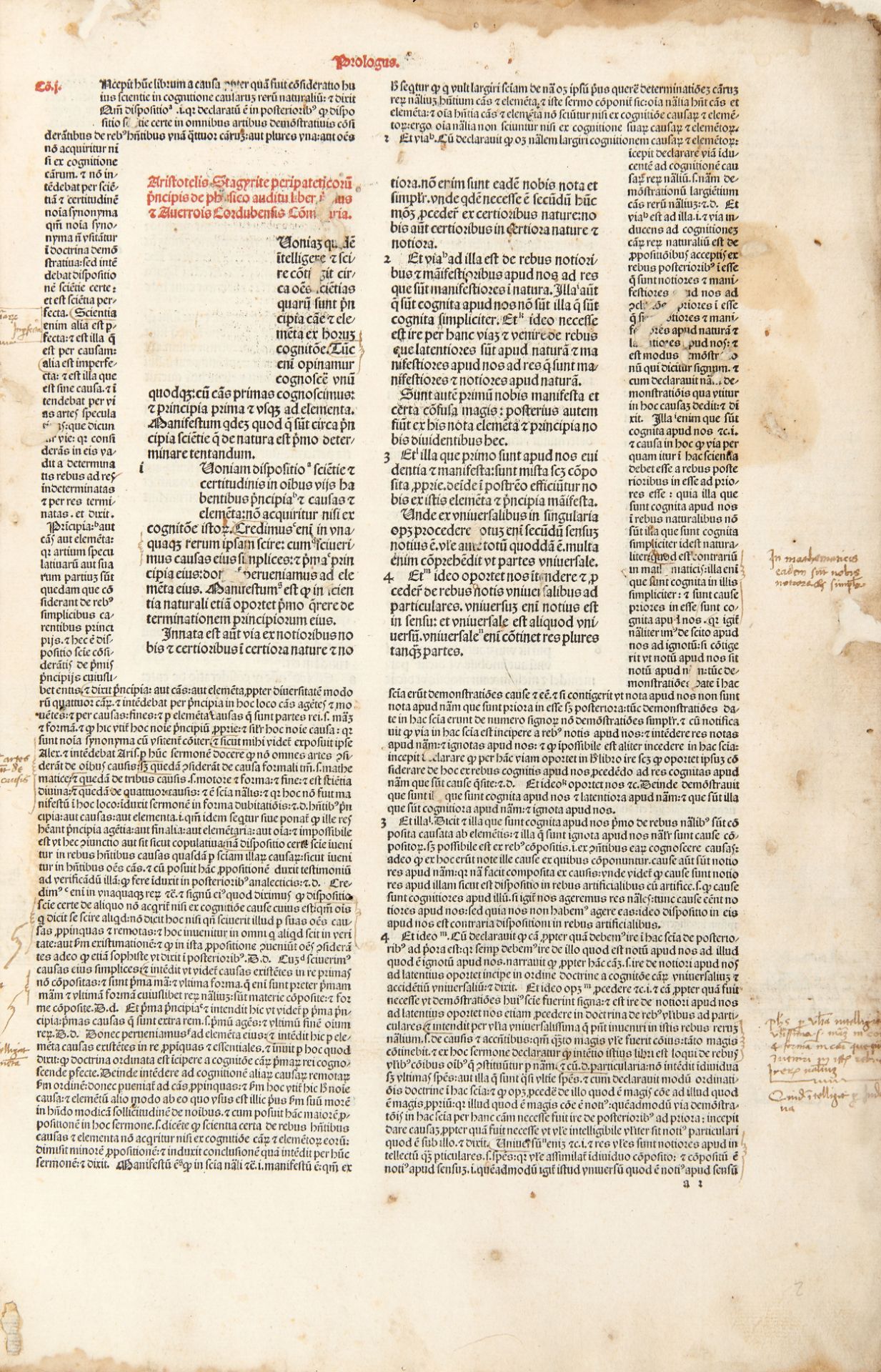 [ERUDITE] ARISTOTLE; AVERROES (1126-1198). Aristotelis opera. Venice: Bernardino Stagnino da Trino, - Image 4 of 4