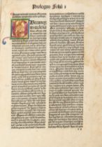 DURANDUS, Guilluame (1230-1296). Rationale Divinorum Officiorum. Strasbourg: [Johann Prüss], 1486.