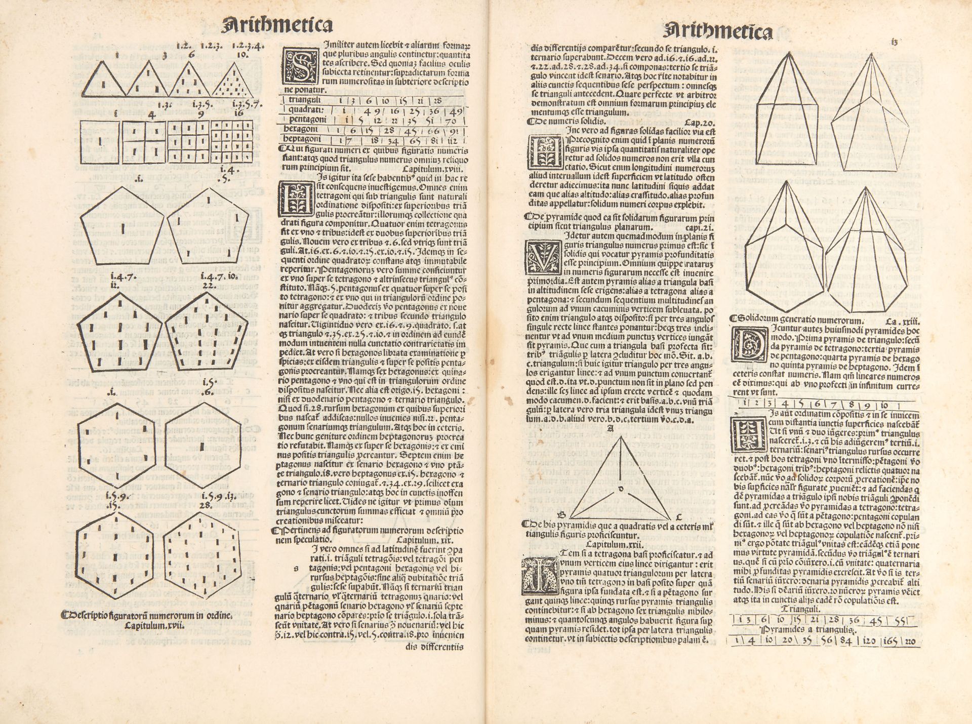 BOETHIUS, Severinus (465-524 BC). De Arithmetica libri duo. De Musica libri quinque. De Geometria - Bild 2 aus 3