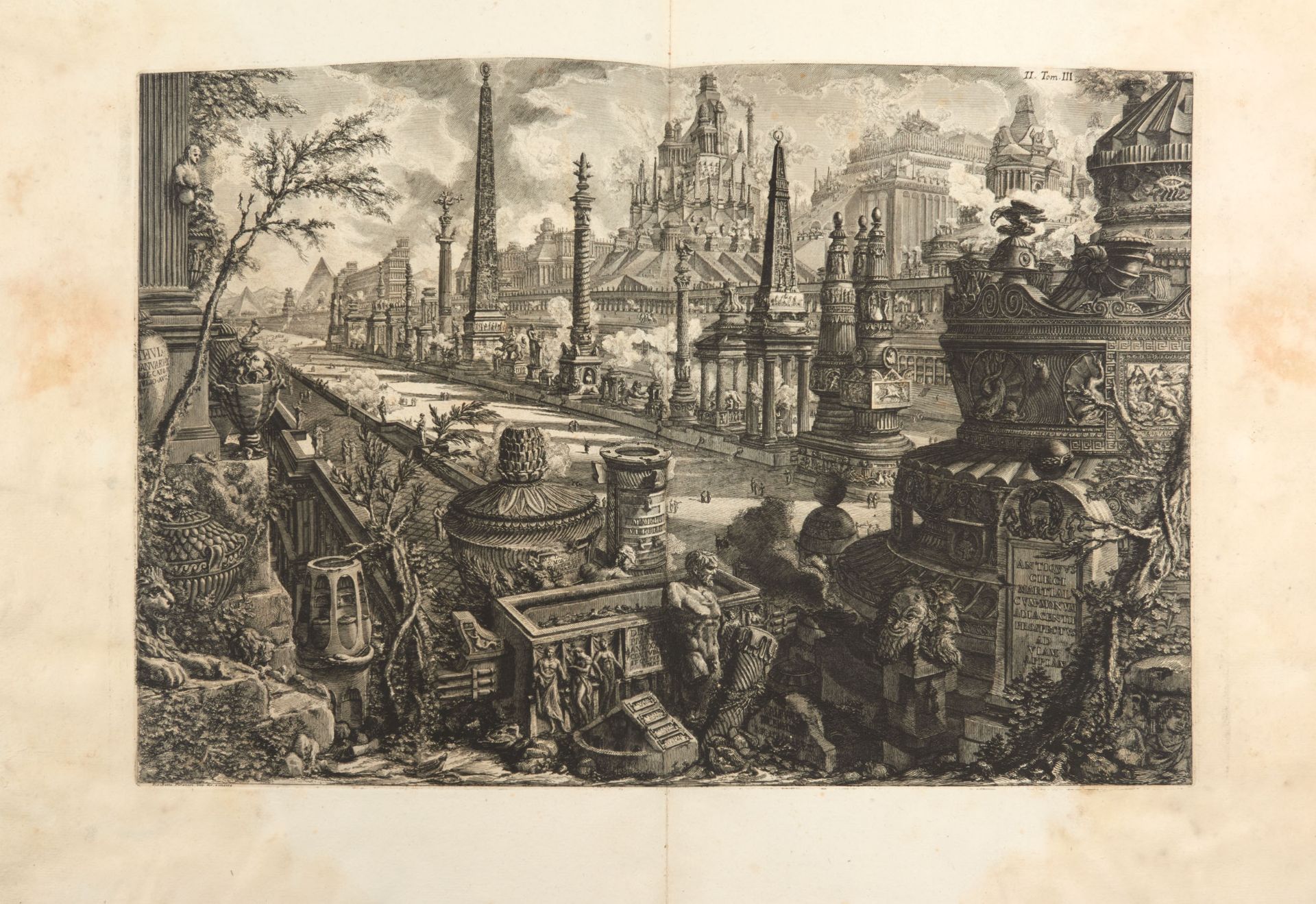 PIRANESI, Giovanni Battista (1720-1778). Le antichitá romane. Rome: Rotili, venduto da Bouchard, - Bild 2 aus 6