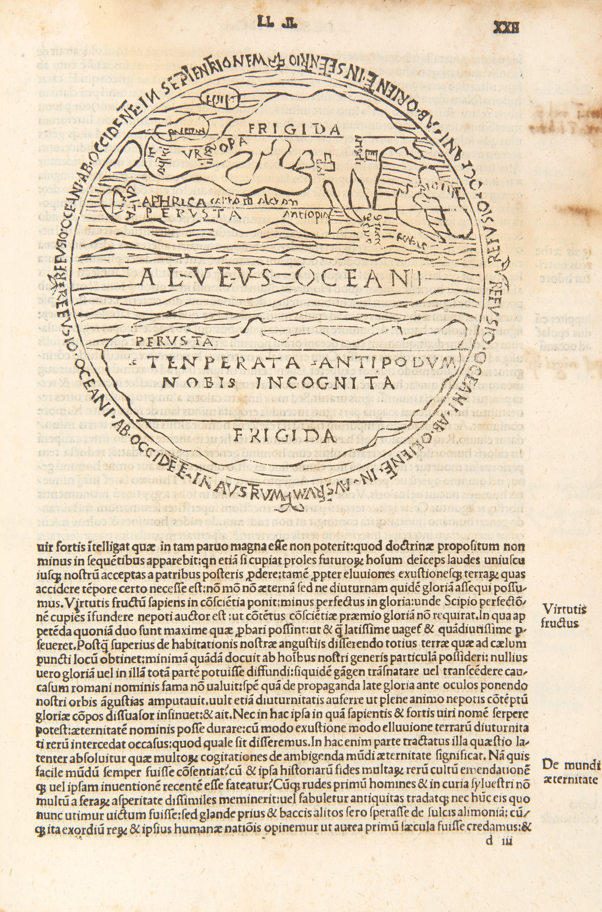 MACROBIUS, Aurelius Theodosius (370-430 AD). Somnium Scipionis ex Ciceronis libro De Republica