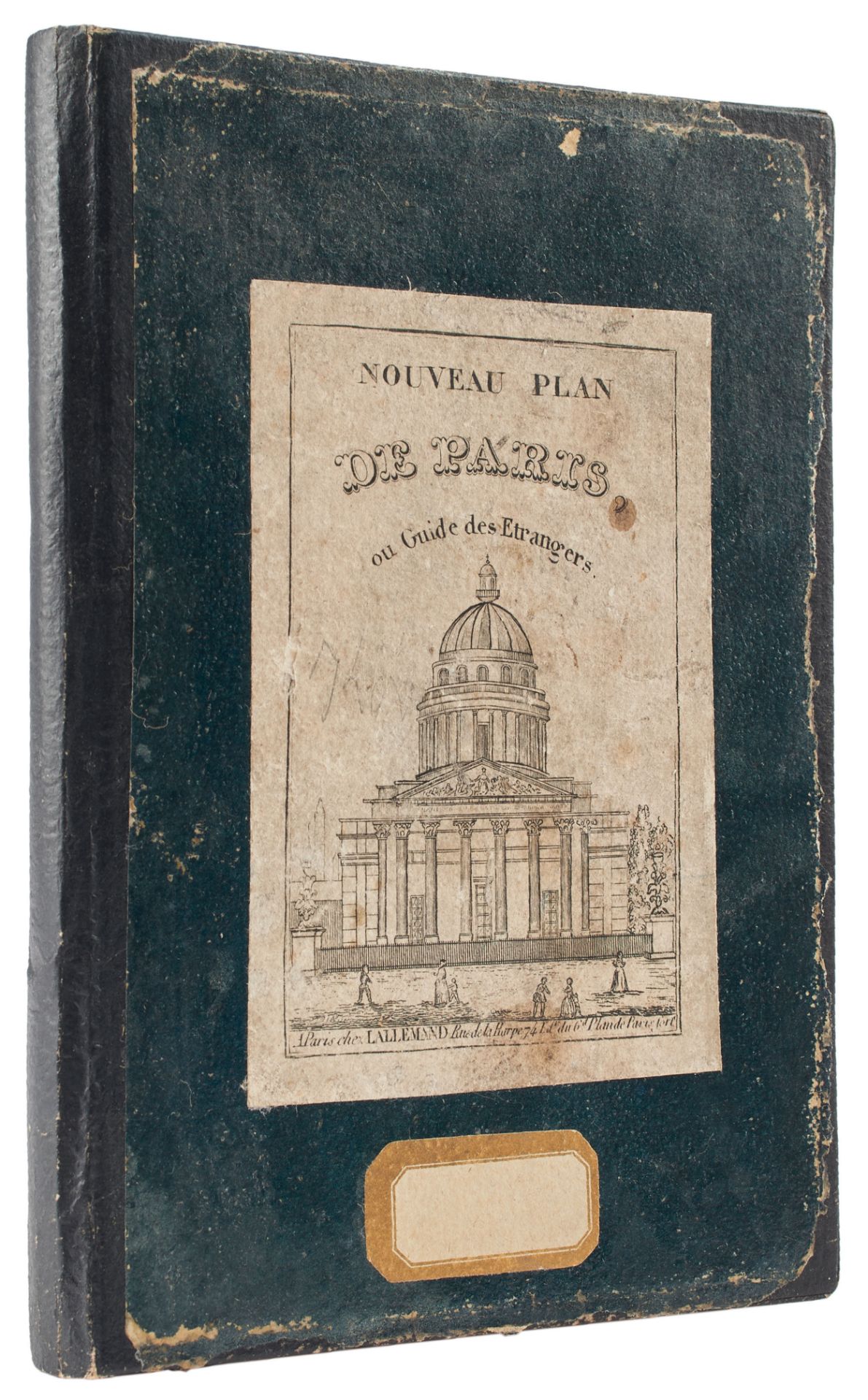 [PARIS]. Plan garanti complet ou le guide dans Paris. Paris: Lallemand, 1855. - Image 2 of 2