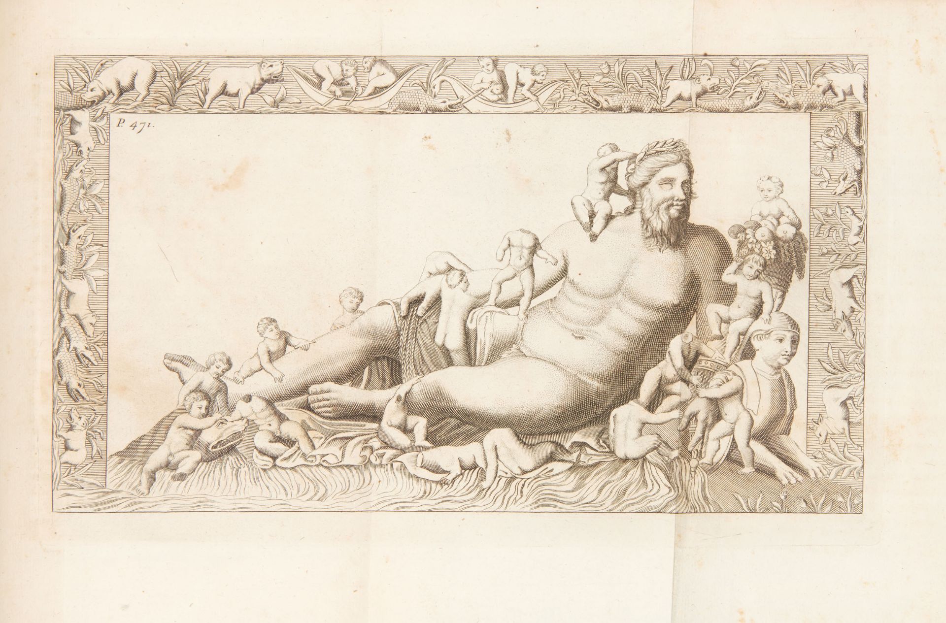 BAIARDI, Ottavio Antonio (1690-1765). Prodromo delle antichit&aacute; d'Ercolano. Naples: Regale - Image 2 of 2