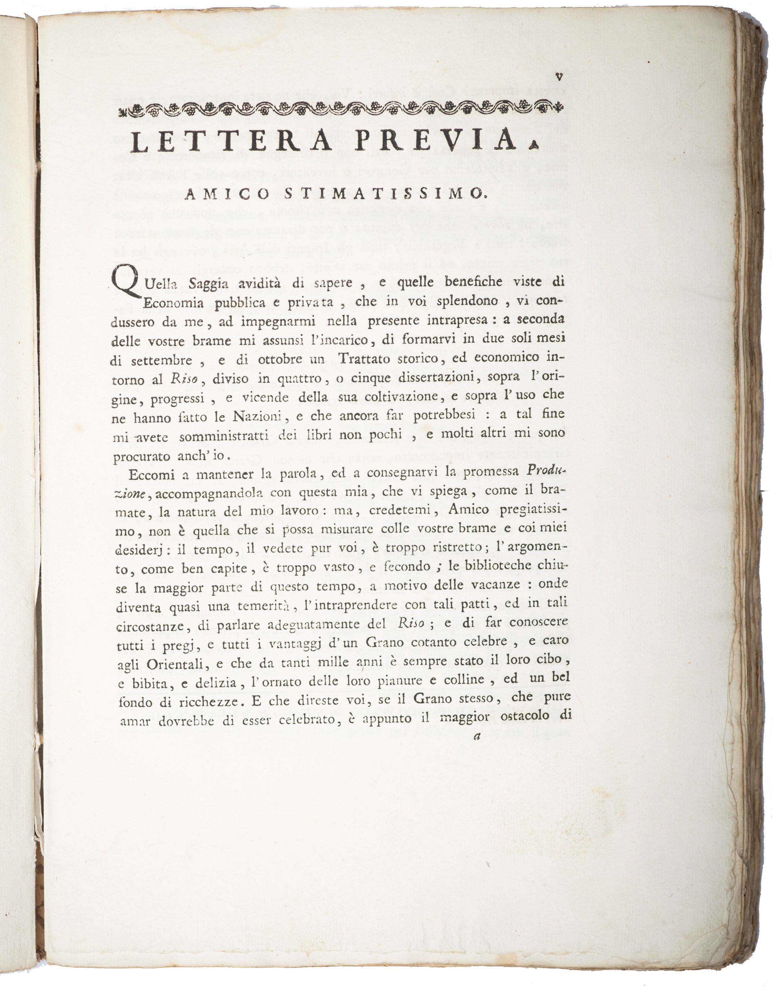 DE TORRES Y RIBERA, Antonio (18th cent.). Trattato storico ed economico della natura, spezie, pregj - Bild 4 aus 4