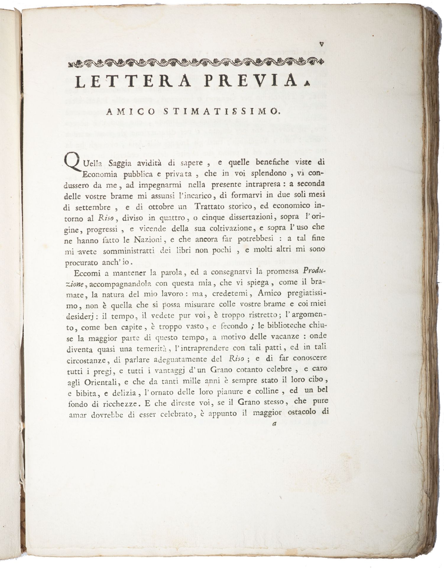 DE TORRES Y RIBERA, Antonio (18th cent.). Trattato storico ed economico della natura, spezie, pregj - Image 4 of 4