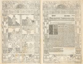 FORESTI, Giacomo Filippo (1434-1520). Supplementum chronicarum. Venice: Bernardino Rizzo da Novara,