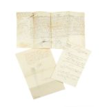 [ROYALS OF FRANCE] . Letter of promotion signed 'Louis'. Paris: 26 January, 1696.