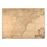 MITCHELL, John, (1711-1768). A map of the British and French dominions in North America…Lords