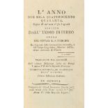 [FANTASCIENCE] MERCIER, Louis Sebastien (1740-1814). L'anno due mila quattrocento quaranta. Sogno