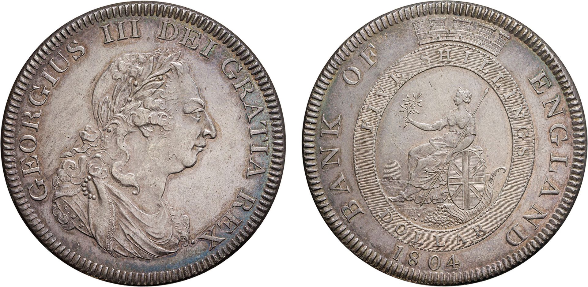ZECCHE ESTERE. GRAN BRETAGNA. GIORGIO III (1760-1820). DOLLARO 1804