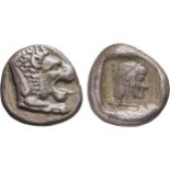 MONETE GRECHE. CARIA. KNIDOS (PRE 478 A.C.). DRACMA