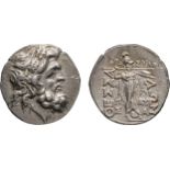 MONETE GRECHE. TESSAGLIA. CONFEDERAZIONE TESSALA (196-148 A.C.). DOPPIO VITTORIATO