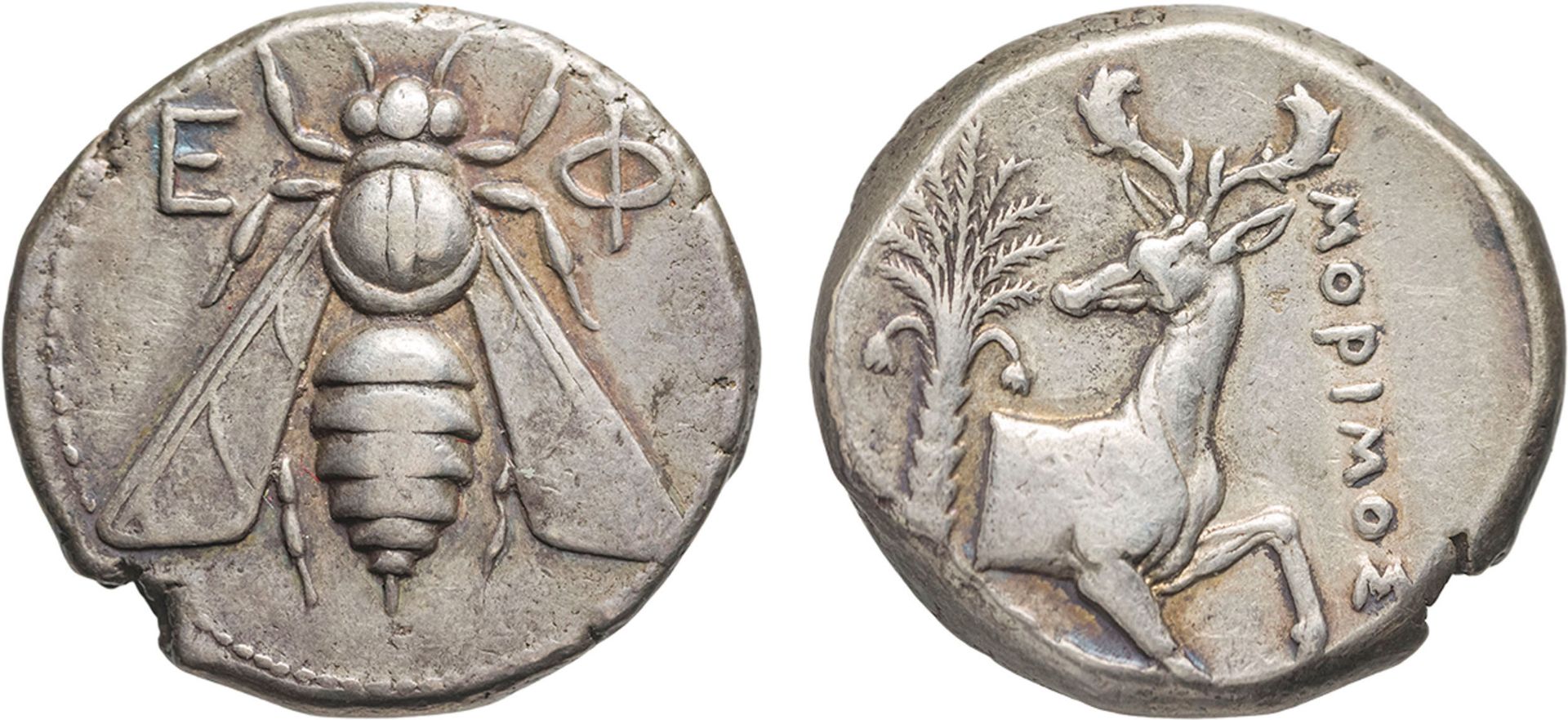 MONETE GRECHE. IONIA. EFESO (CIRCA 340 A.C.). TETRADRACMA