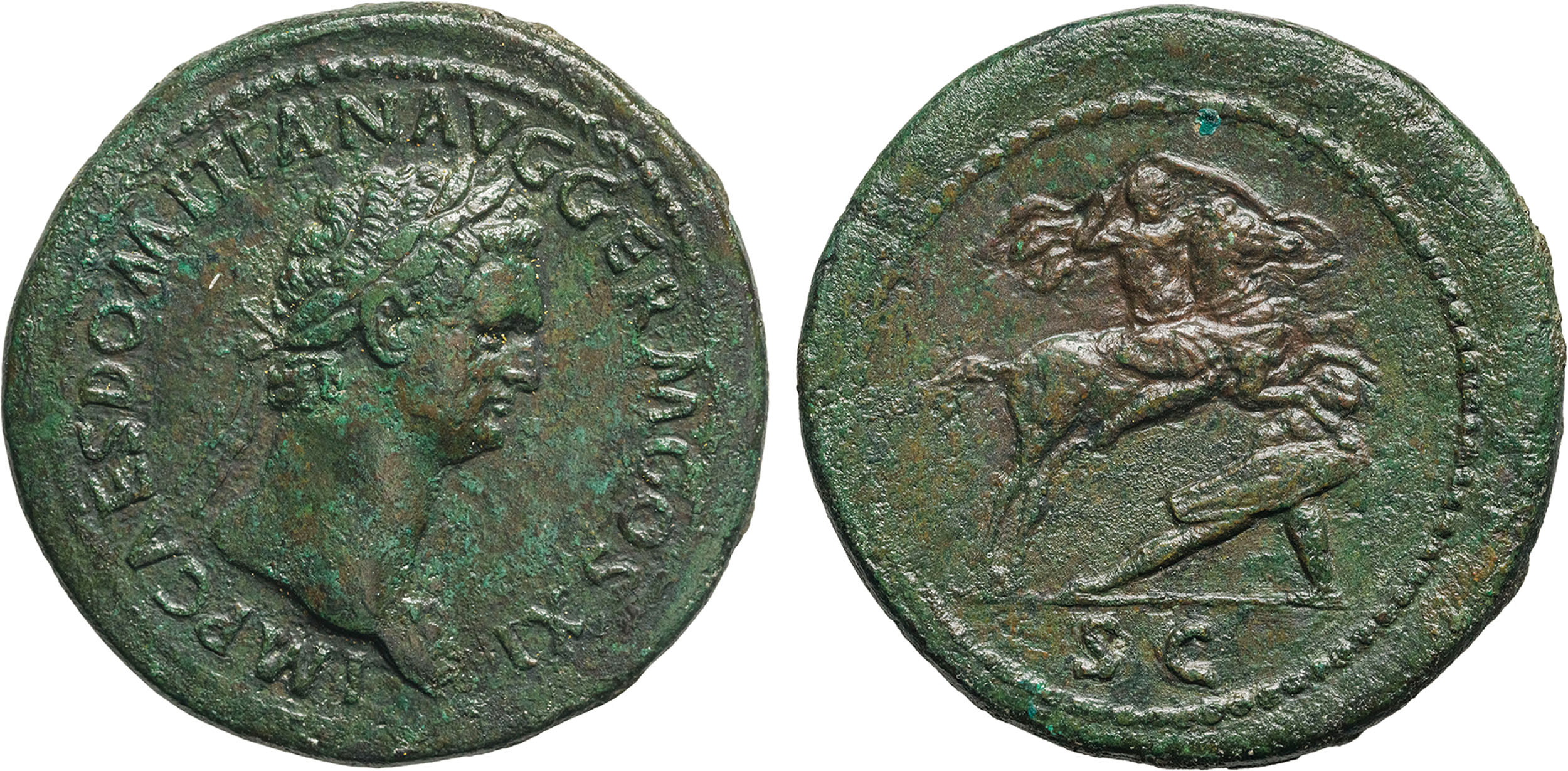 MONETE ROMANE IMPERIALI. DOMIZIANO (81-96). SESTERZIO