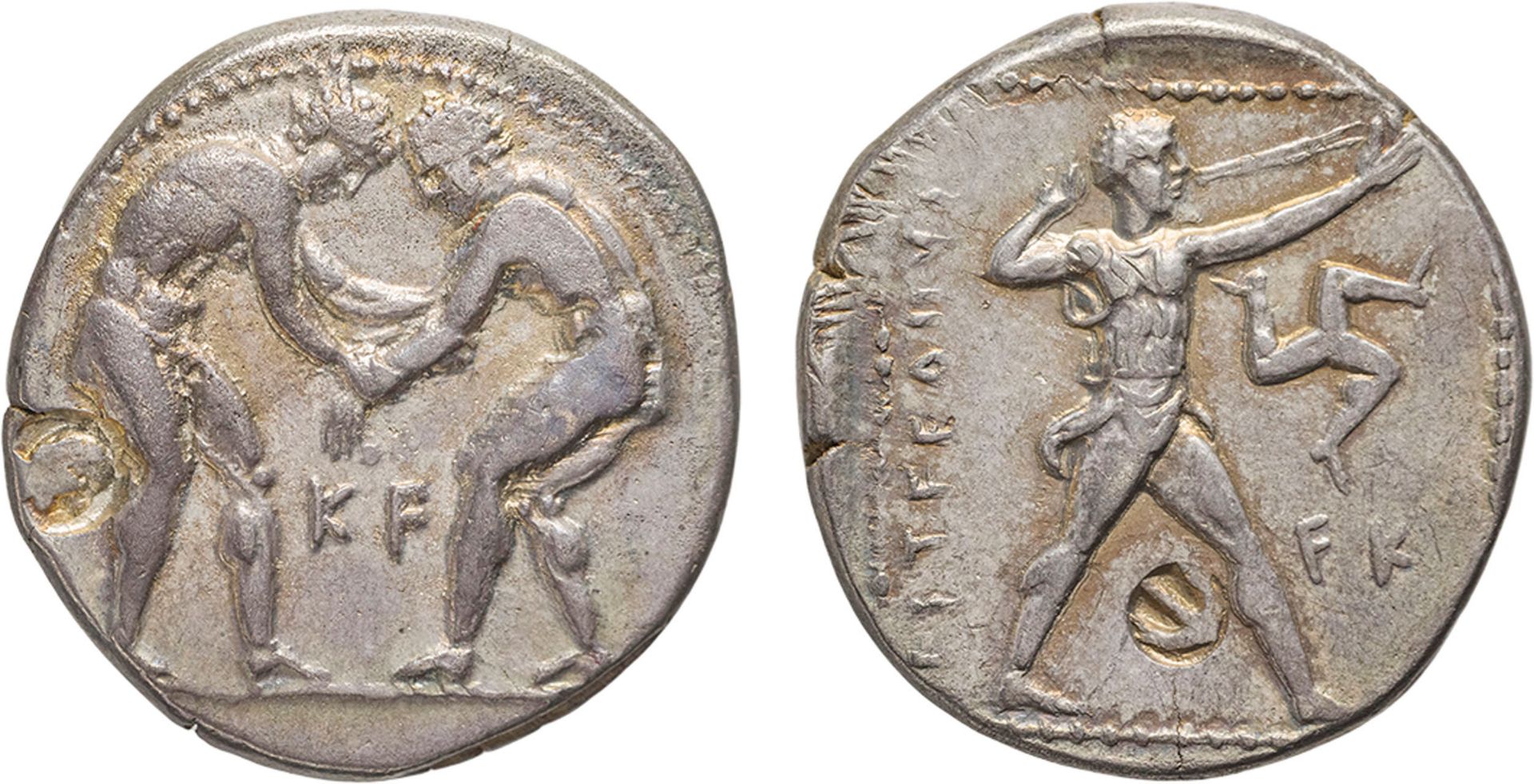 MONETE GRECHE. PAMPHILIA. ASPENDOS (CIRCA 250 A.C.). STATERE